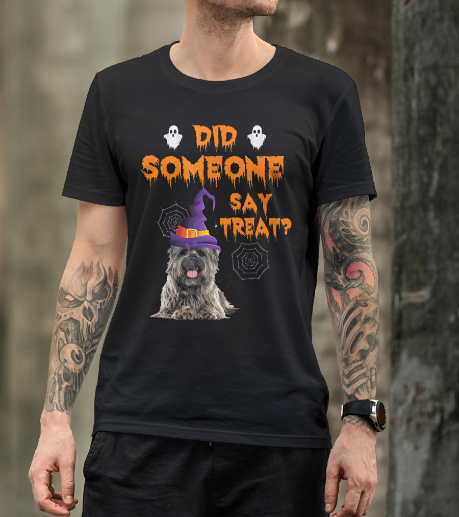 Cairn Terrier Halloween Did Someone Say Treat T-Shirt