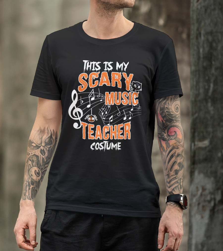 This Is My Scary Music Teacher Costume T-Shirt