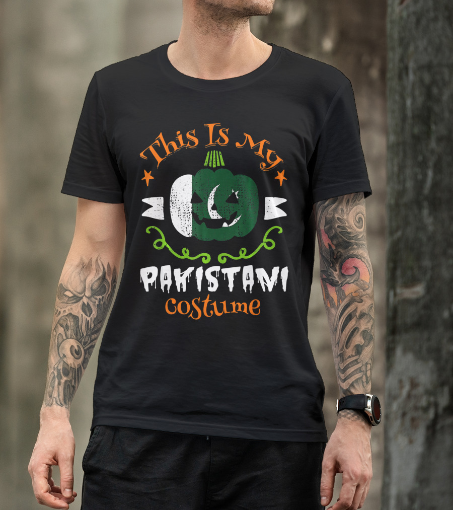 This Is My Pakistani Costume Pumpkin T-Shirt