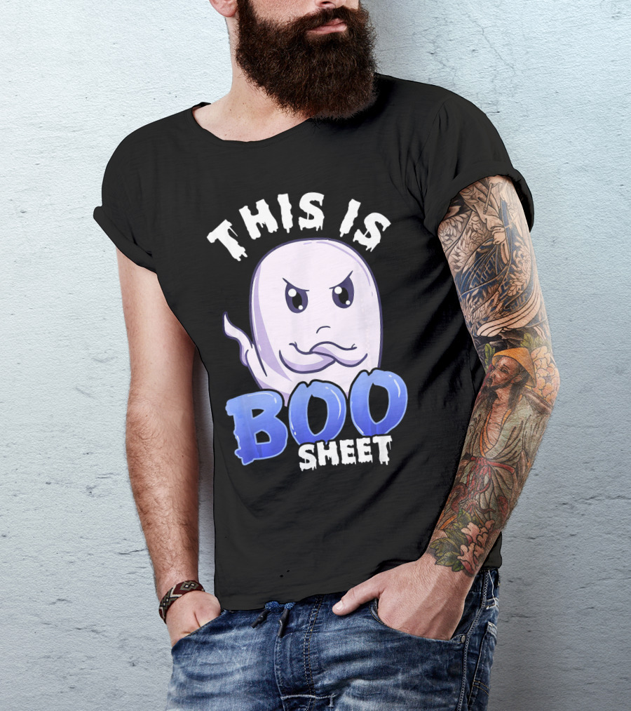 This Is Boo Sheet Ghost Face Boo Sheet T-Shirt
