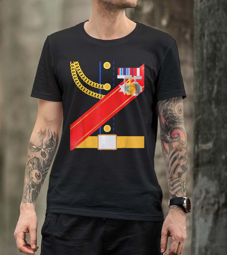 Royal Ceremony Costume DIY Prince Halloween Night Party T-Shirt