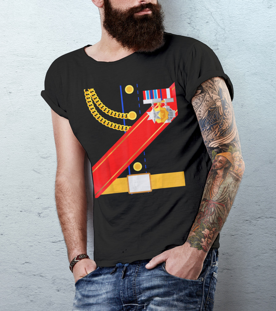 Royal Ceremony Costume DIY Prince Halloween Night Party T-Shirt