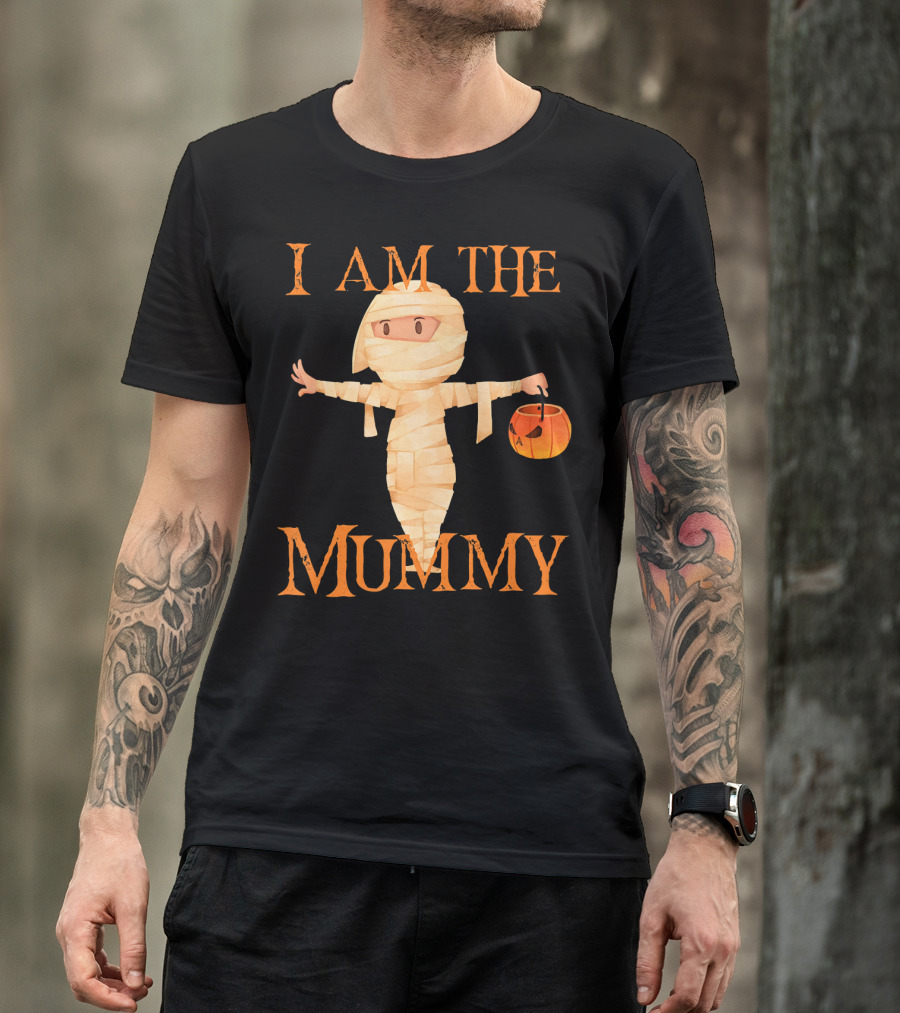 I Am The Mummy Matching Family Halloween T-Shirt