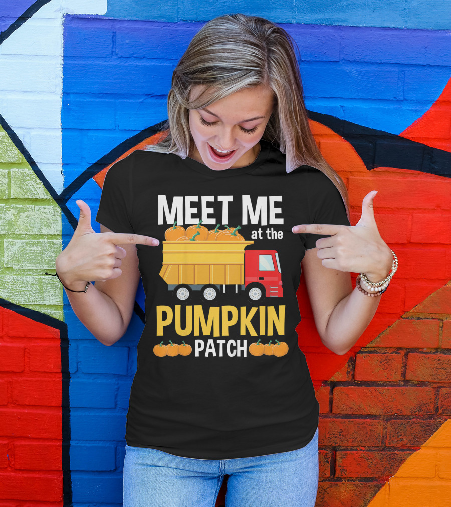 MEET ME AT THE PUMPKIN PATCH Toddler Thanksgiving Shirts Kids T-Shirt