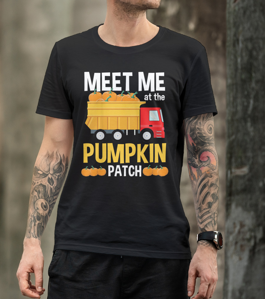 MEET ME AT THE PUMPKIN PATCH Toddler Thanksgiving Shirts Kids T-Shirt