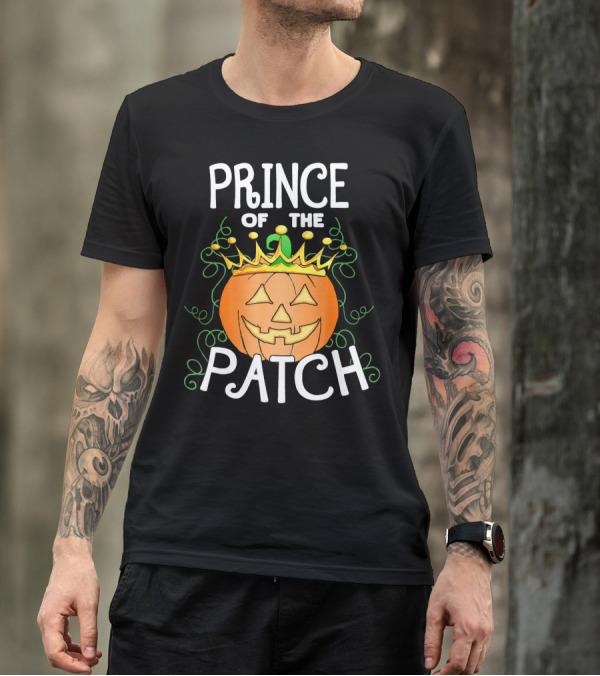 Prince Of The Patch Halloween Pumpkin T-Shirt