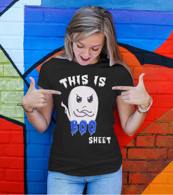 This Is Boo Sheet Funny Ghost Pun T-Shirt