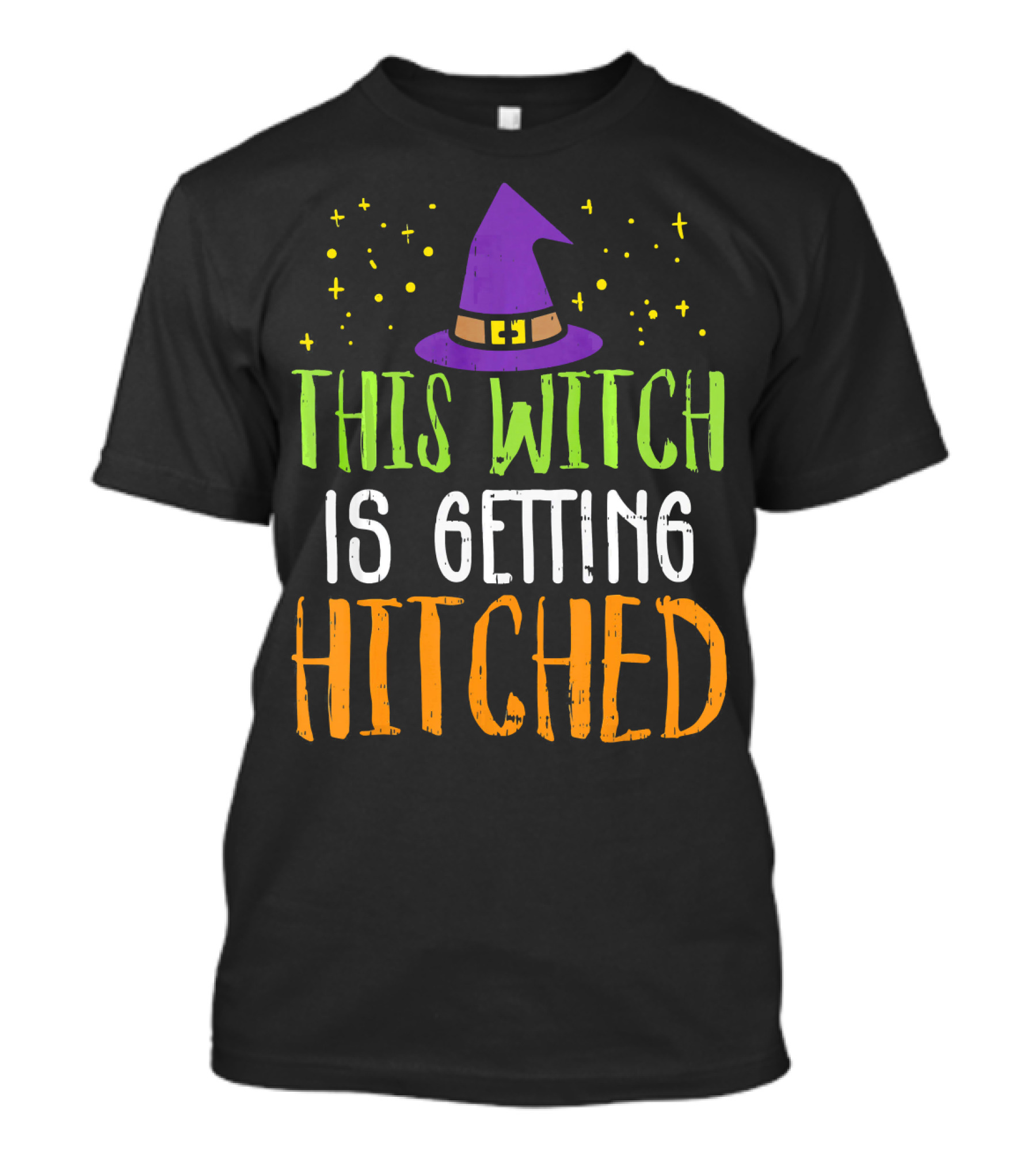 This Witch Is Getting Hitched Halloween Marriage T-Shirt