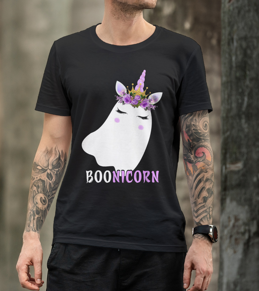 Boonicorn Unicorn Halloween T-Shirt
