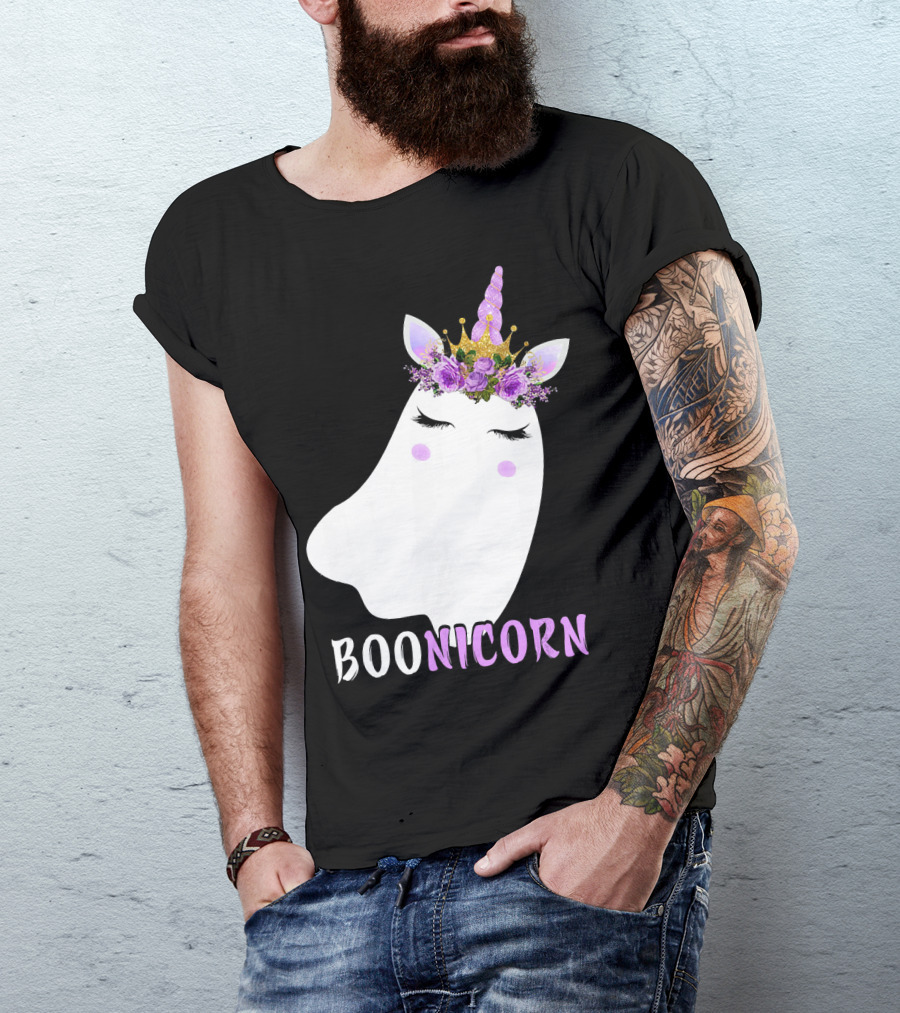 Boonicorn Unicorn Halloween T-Shirt