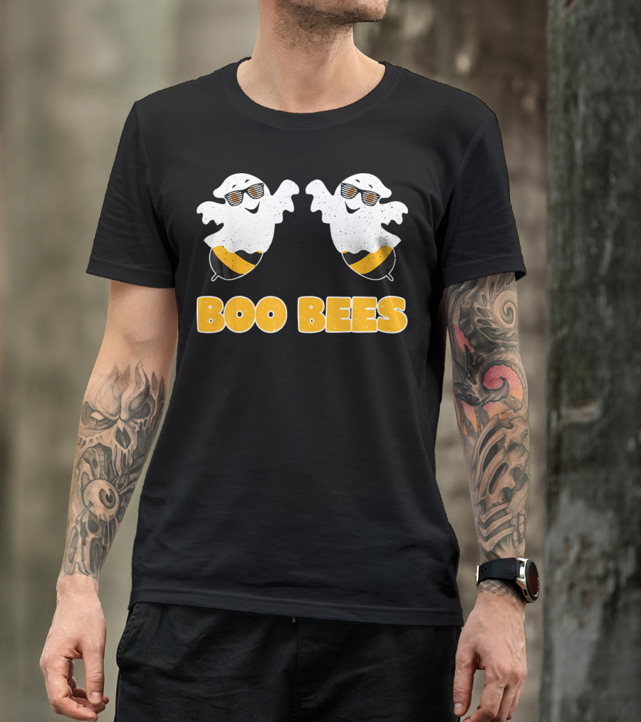 Boo Bees Ghosts With Sunglasses Matching T-Shirt