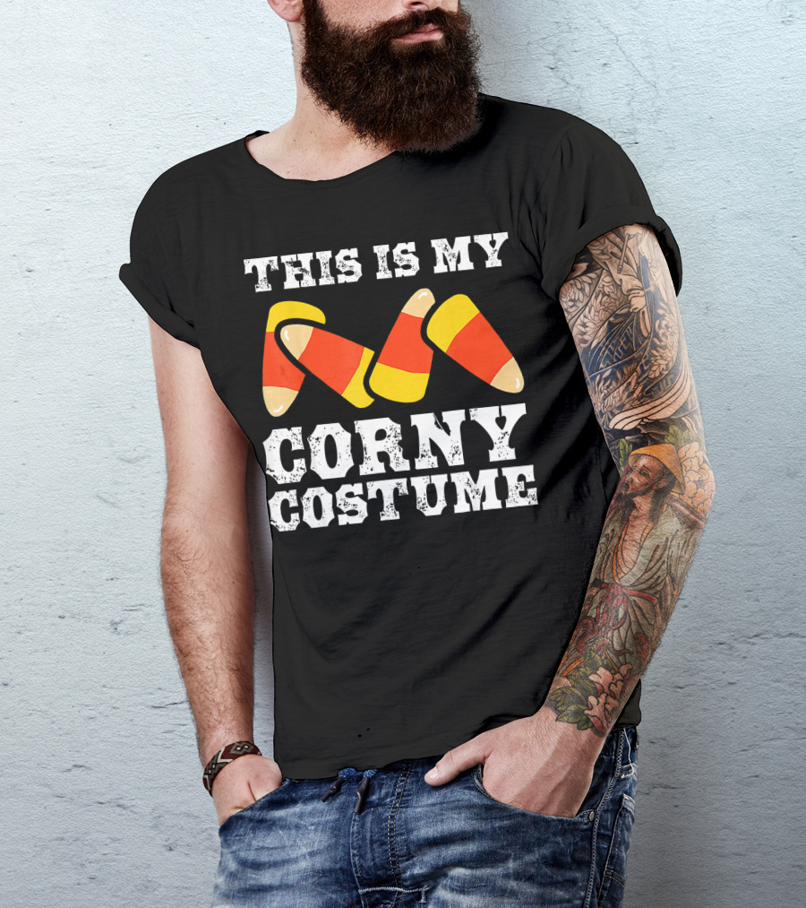 This Is My Corny Costume Halloween Candy Corn T-Shirt