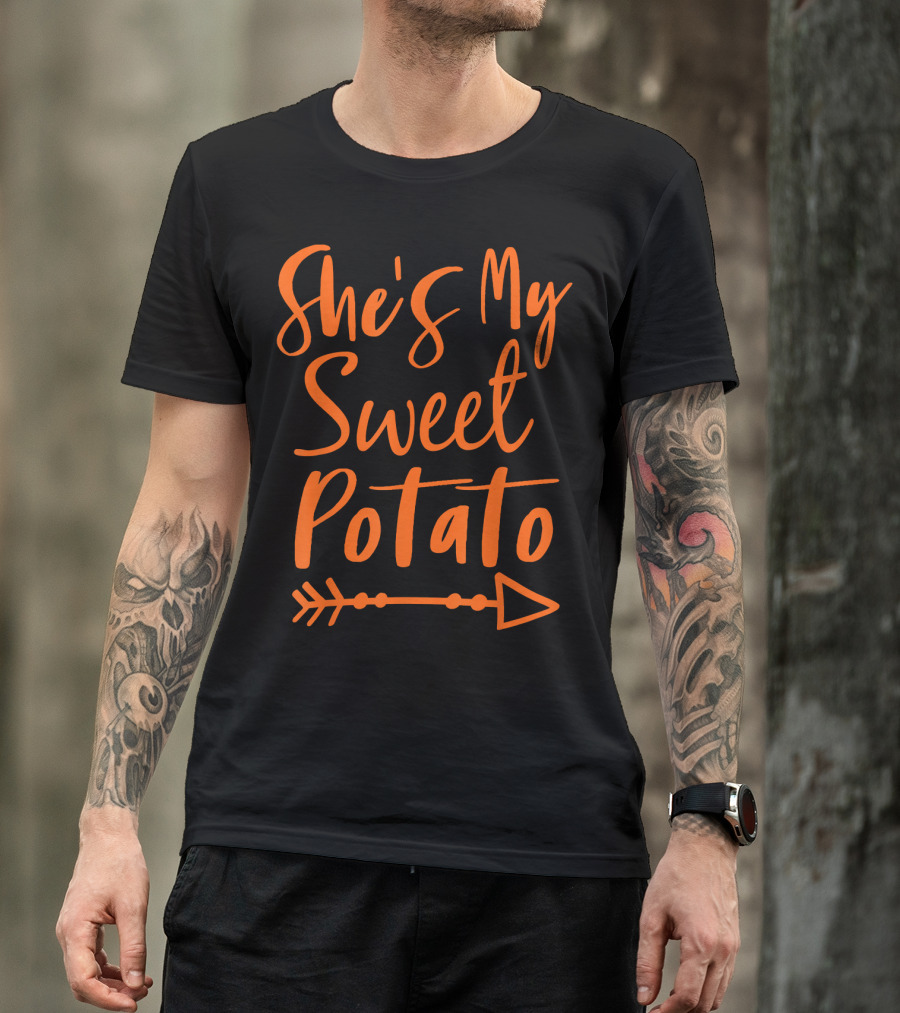 She's My Sweet Potato Halloween T-Shirt