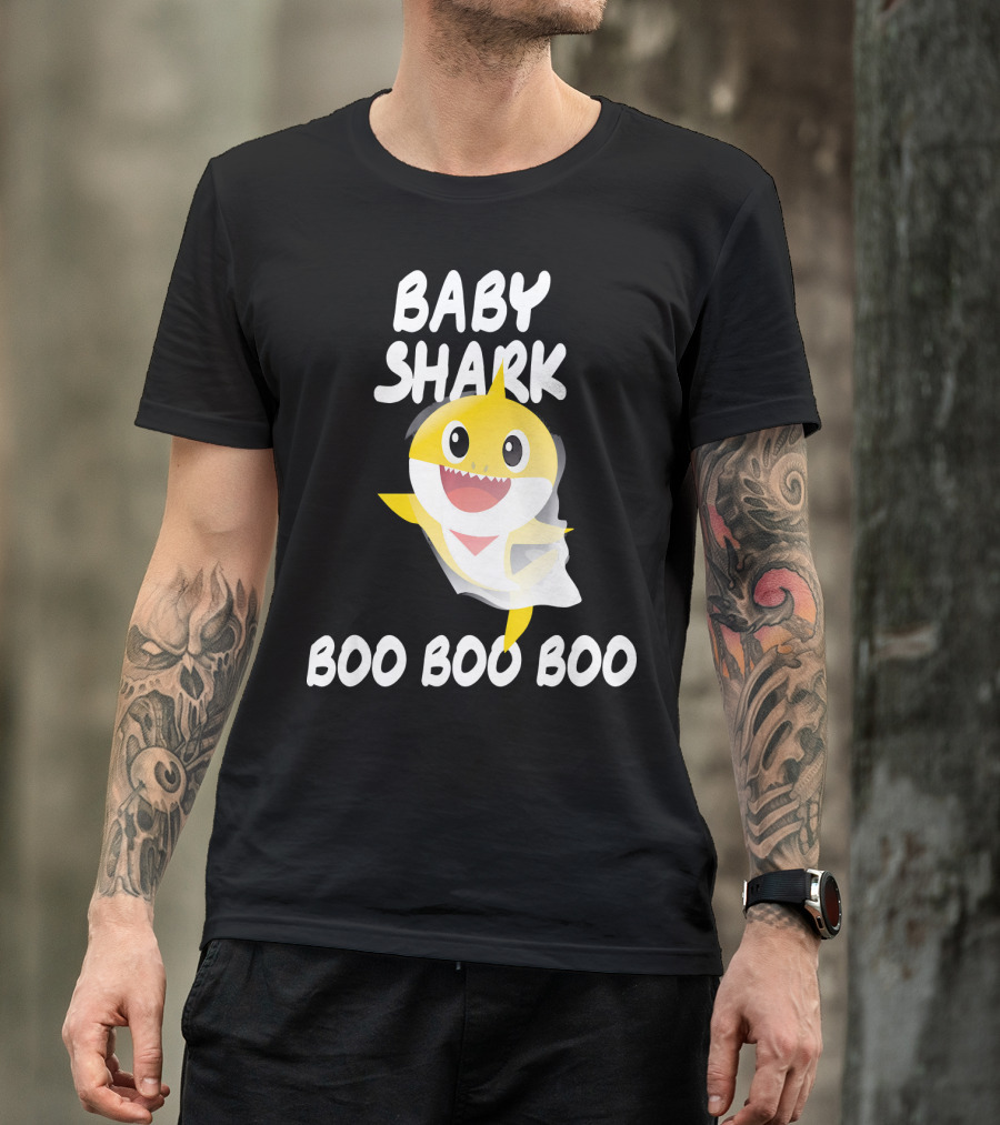 Baby Shark Halloween Boo Boo Boo T-Shirt