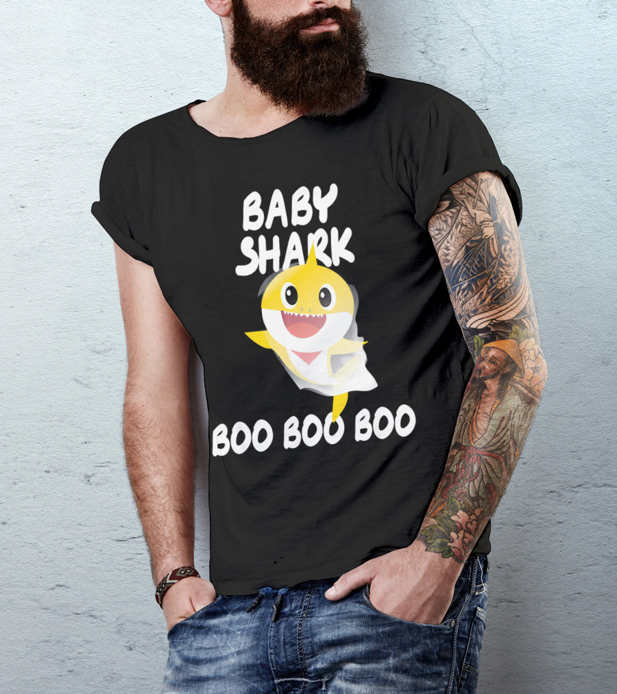 Baby Shark Halloween Boo Boo Boo T-Shirt