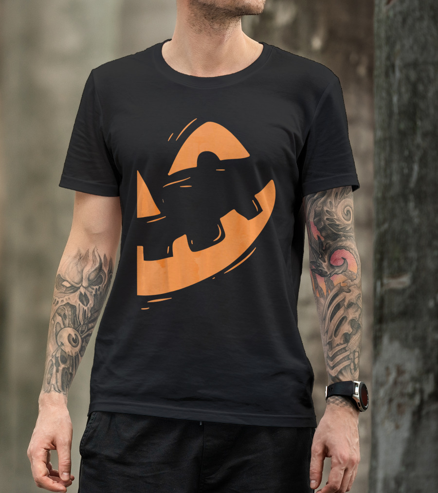 Jack O Lantern Pumpkin Face Halloween Smile T-Shirt