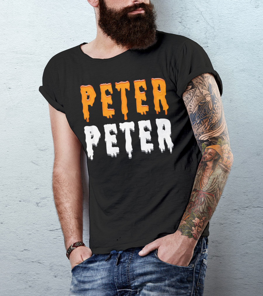 Peter Peter Halloween Pumpkin Drip Costume T-Shirt