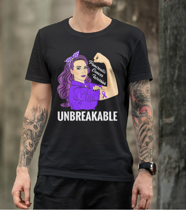 Unbreakable Pancreatic Cancer Warriors T-Shirt