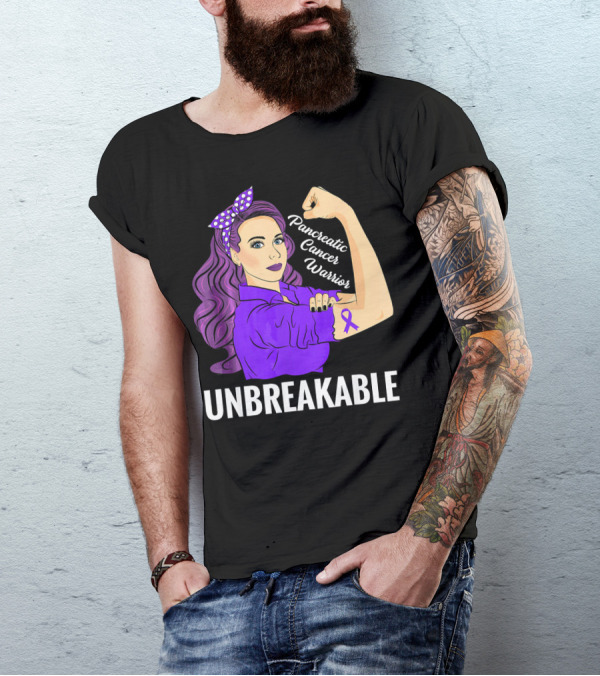 Unbreakable Pancreatic Cancer Warriors T-Shirt