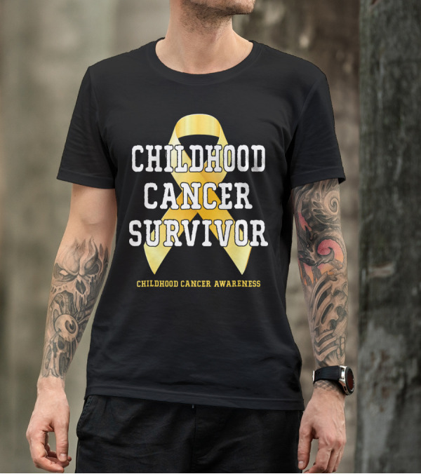 Childhood Cancer Survivor Childhood Cancer Awareness T-Shirt