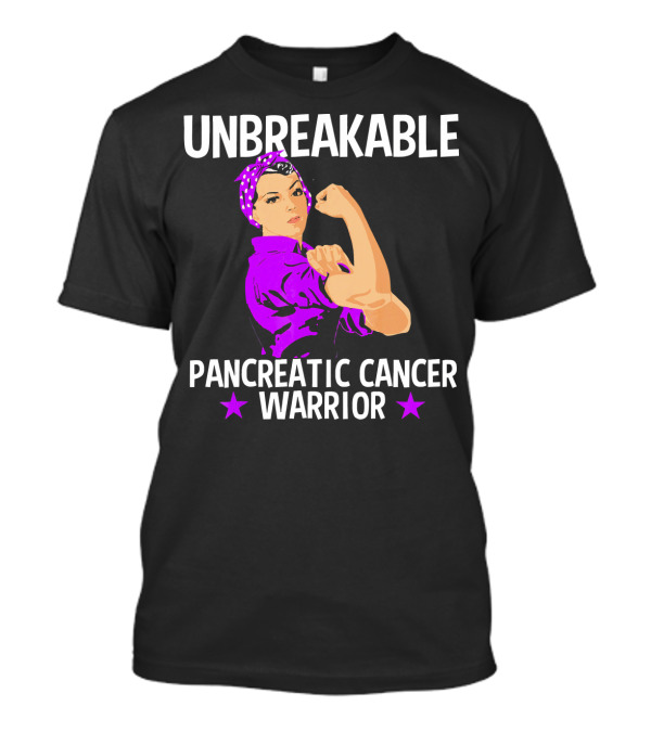 Unbreakable Pancreatic Cancer Warrior T-Shirt