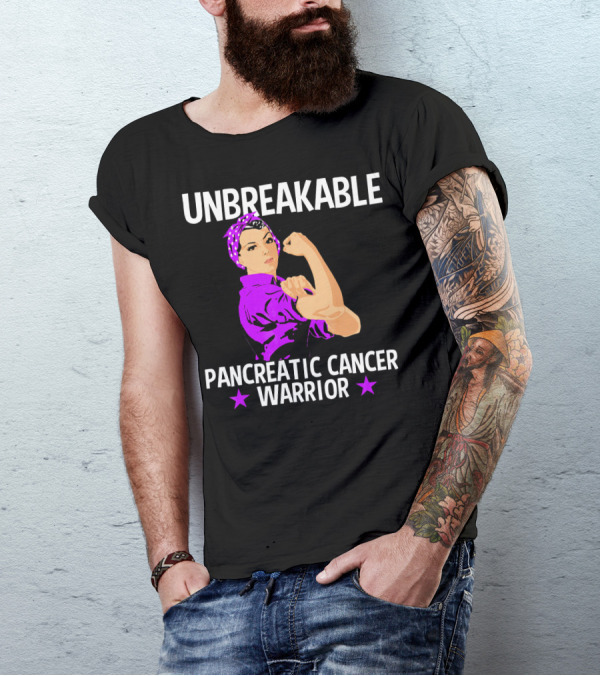 Unbreakable Pancreatic Cancer Warrior T-Shirt