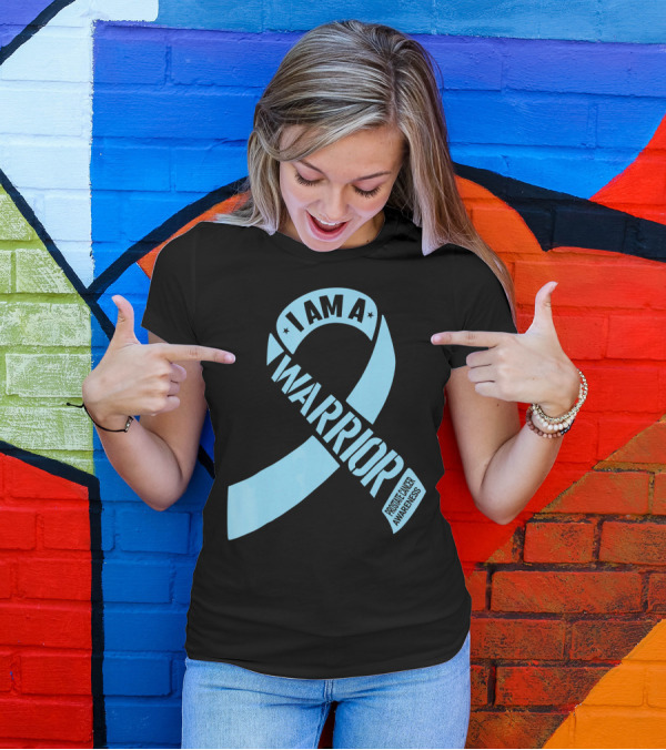 I Am A Warrior Prostate Cancer Awareness T-Shirt