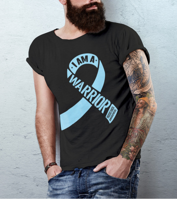 I Am A Warrior Prostate Cancer Awareness T-Shirt