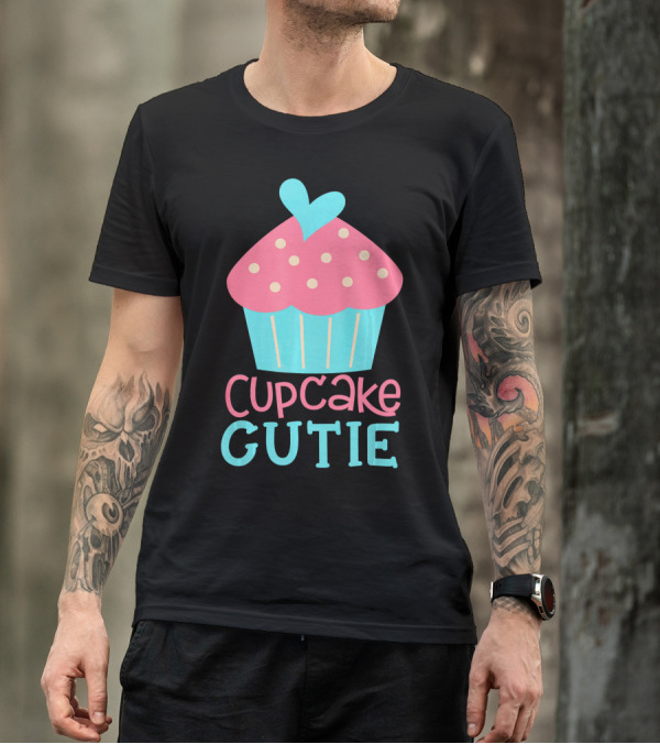 Cupcake Gutie Cute Heart Polka Dot Kawaii T-Shirt