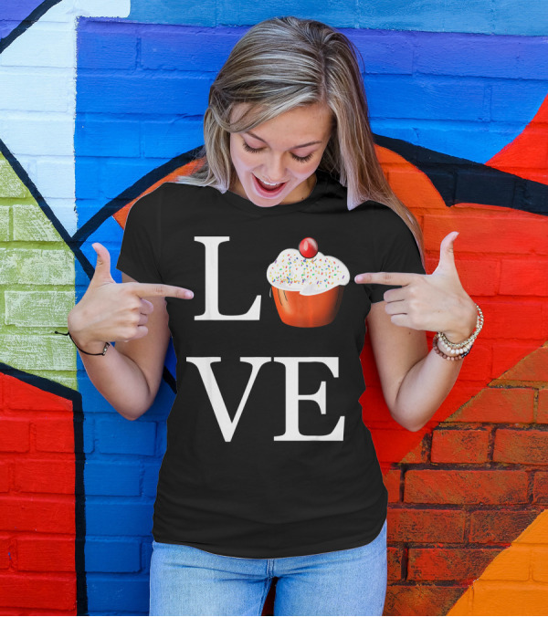 Love Cupcake Sprinkle Delight I Love Cupcakes T-Shirt