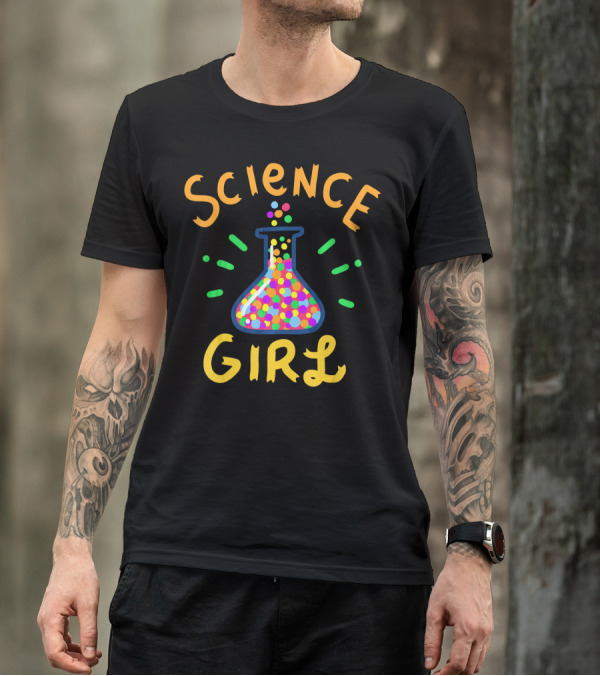 Science Girl Chemistry Beaker T-Shirt