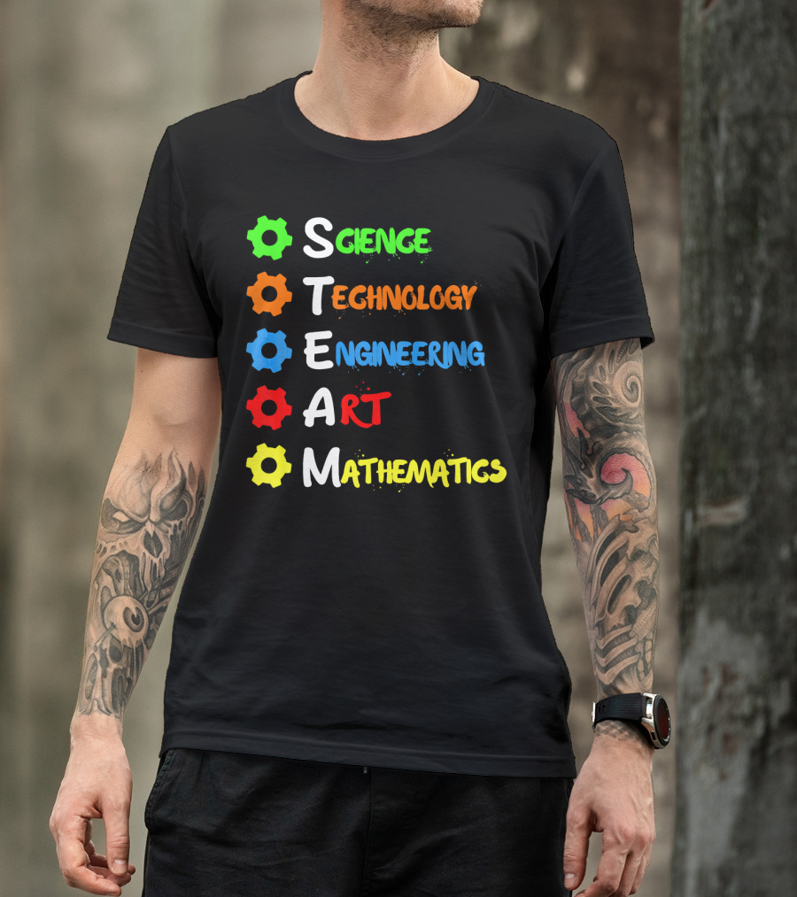 STEAM Science Technology Engineering Art Mathematics T-Shirt