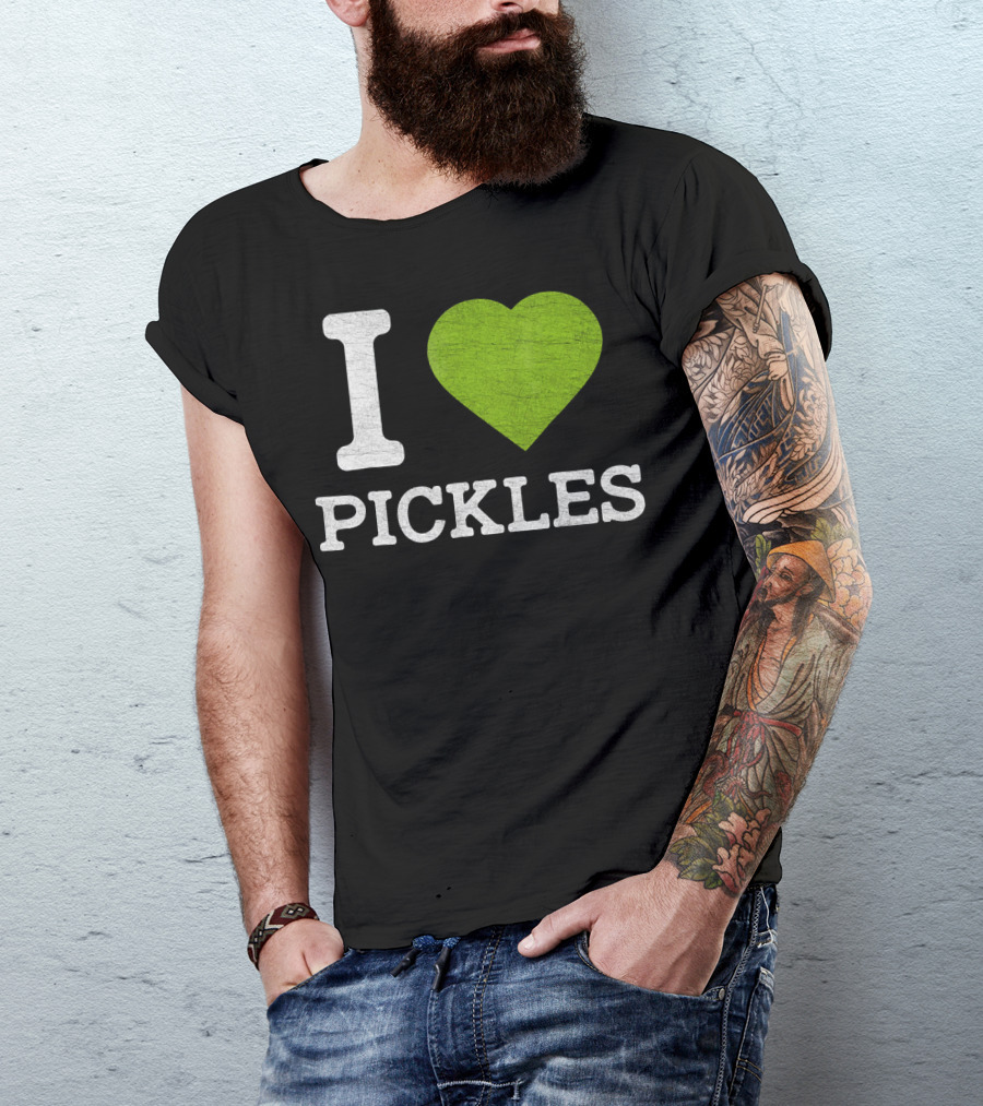 I Heart Pickles T-Shirt