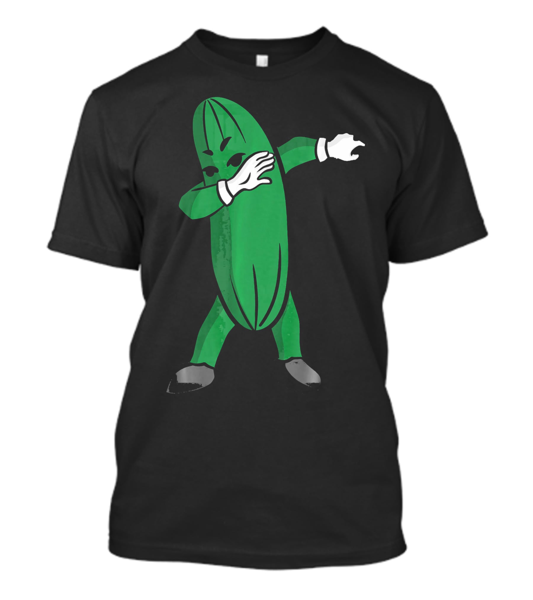 Dabbing Pickle Dance Cartoon T-Shirt