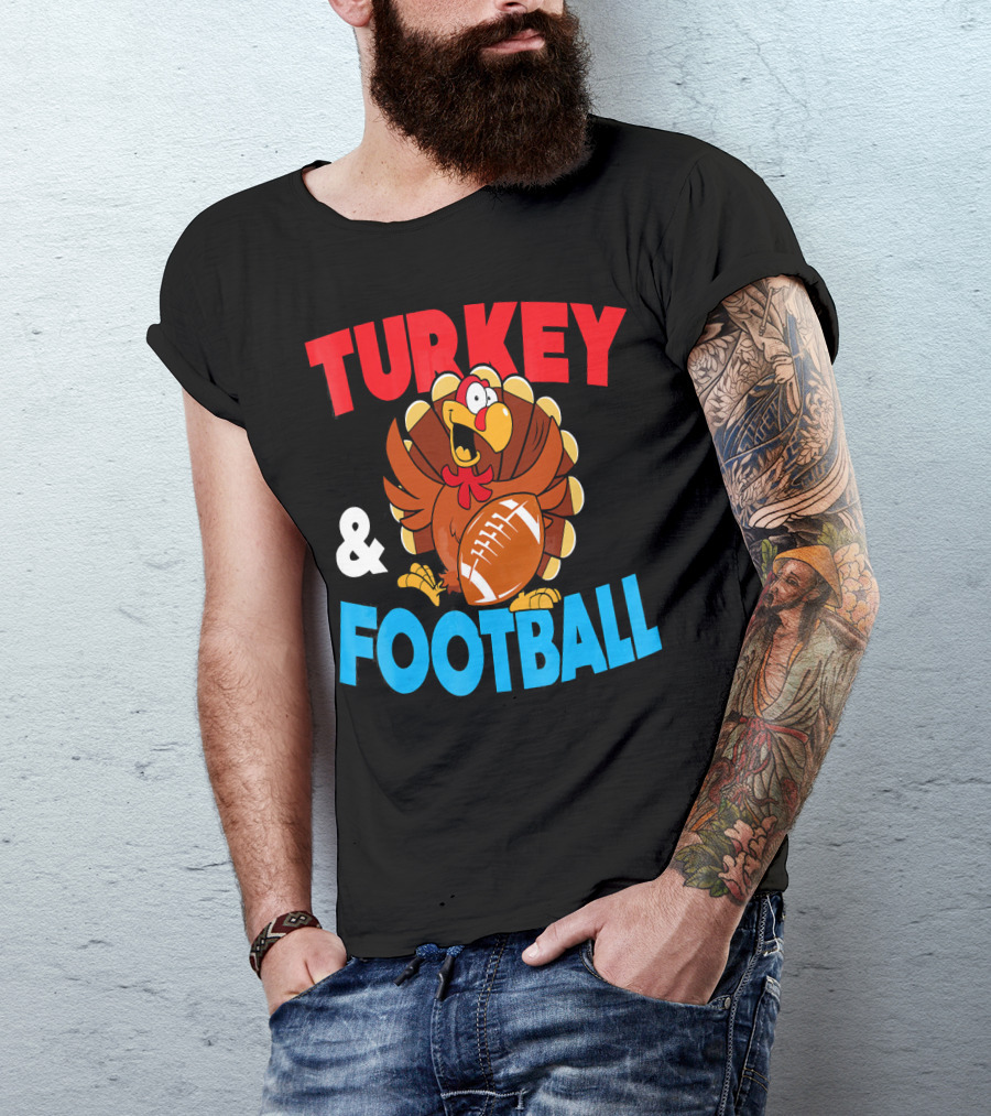 TURKEY AND FOOTBALL T-Shirt