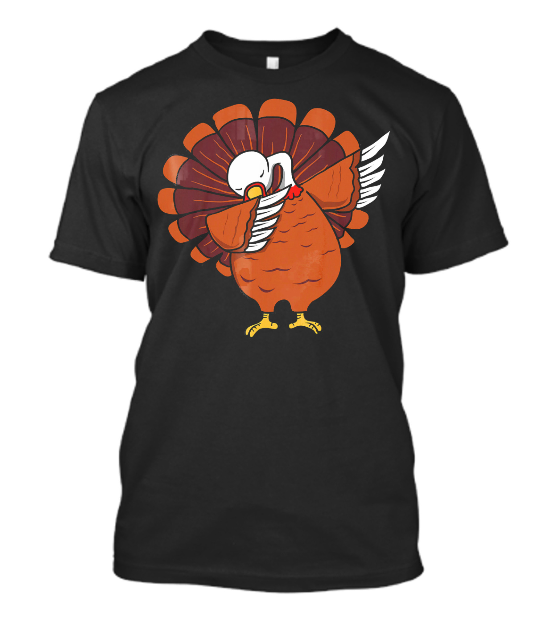 Dabbing Turkey Thanksgiving Dab Dance T-Shirt