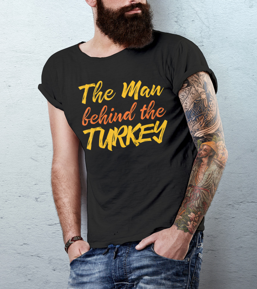 The Man Behind The Turkey T-Shirt