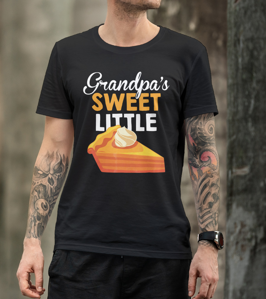 Grandpa's Sweet Little Pumpkin Pie T-Shirt