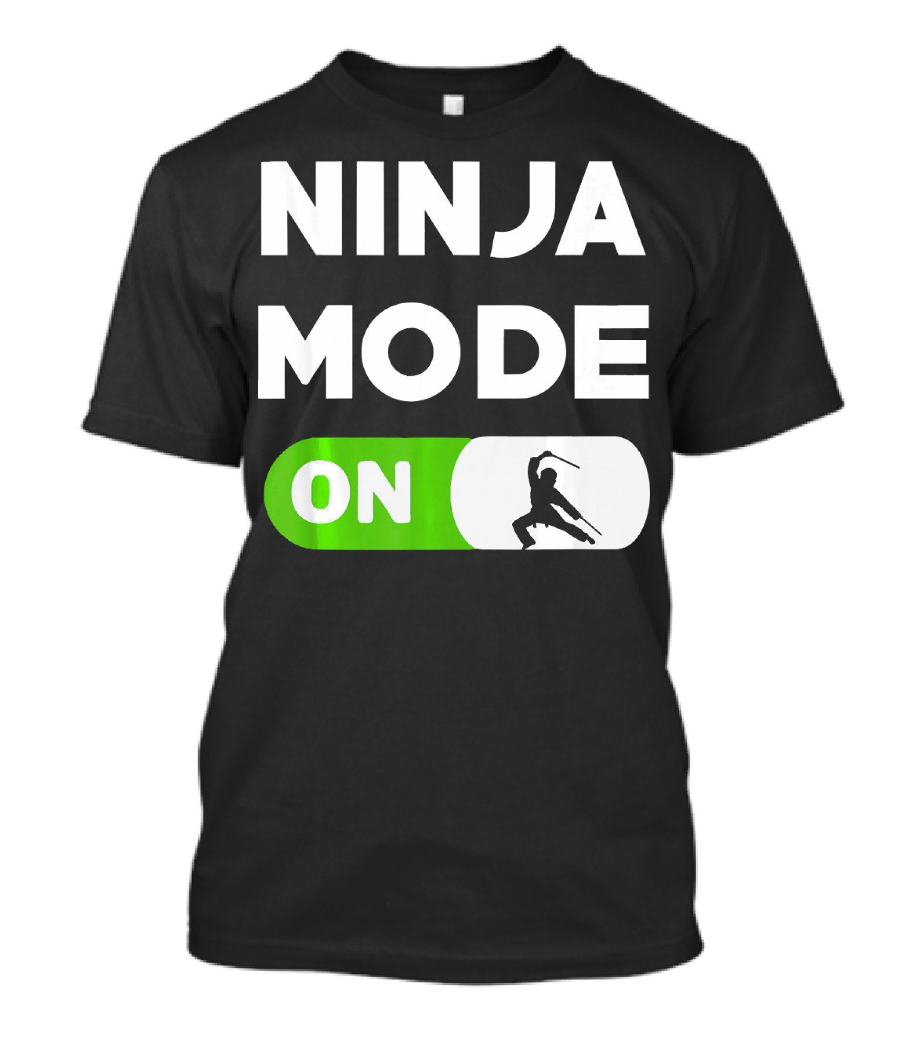 Ninja Mode ON Karate Judo Tae Kwon Do T-Shirt