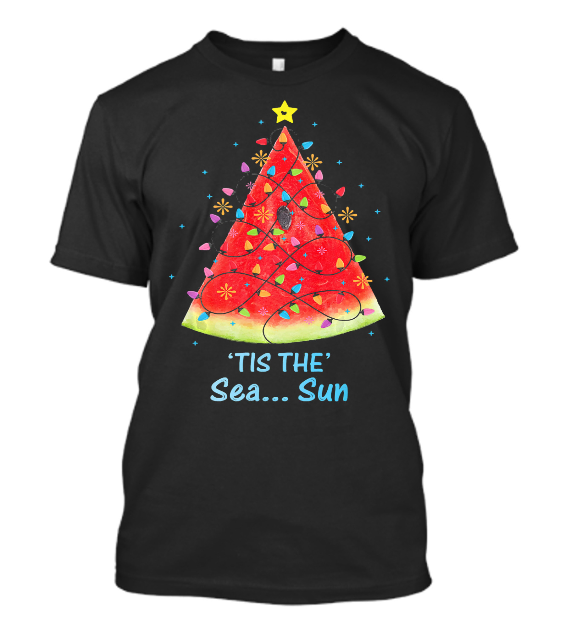 Melon 'Tis The Sea. Sun Christmas In July T-Shirt