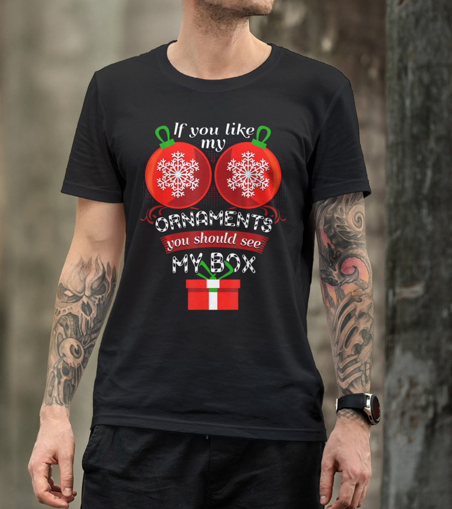 If You Like My Ornaments You Should See My Box T-Shirt