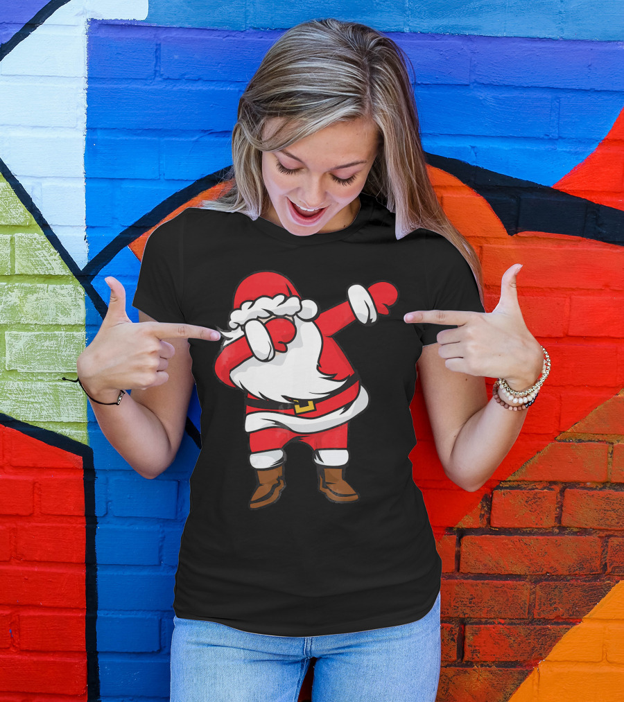 Cool Santa Dabbing T-Shirt