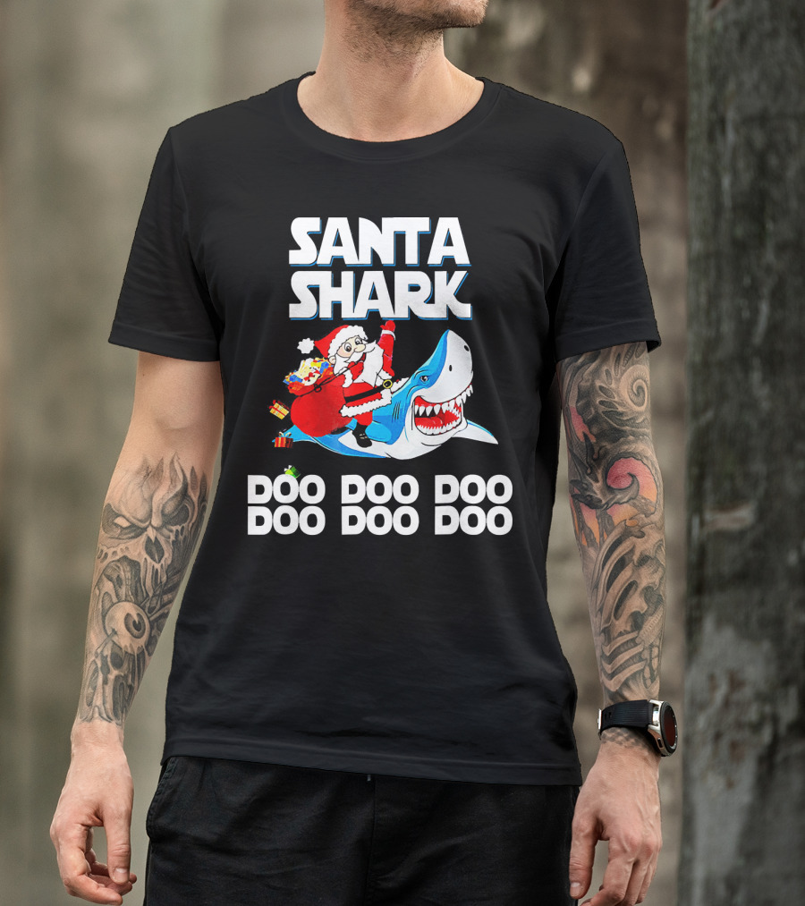 SANTA SHARK DOO DOO DOO DOO DOO DOO T-Shirt