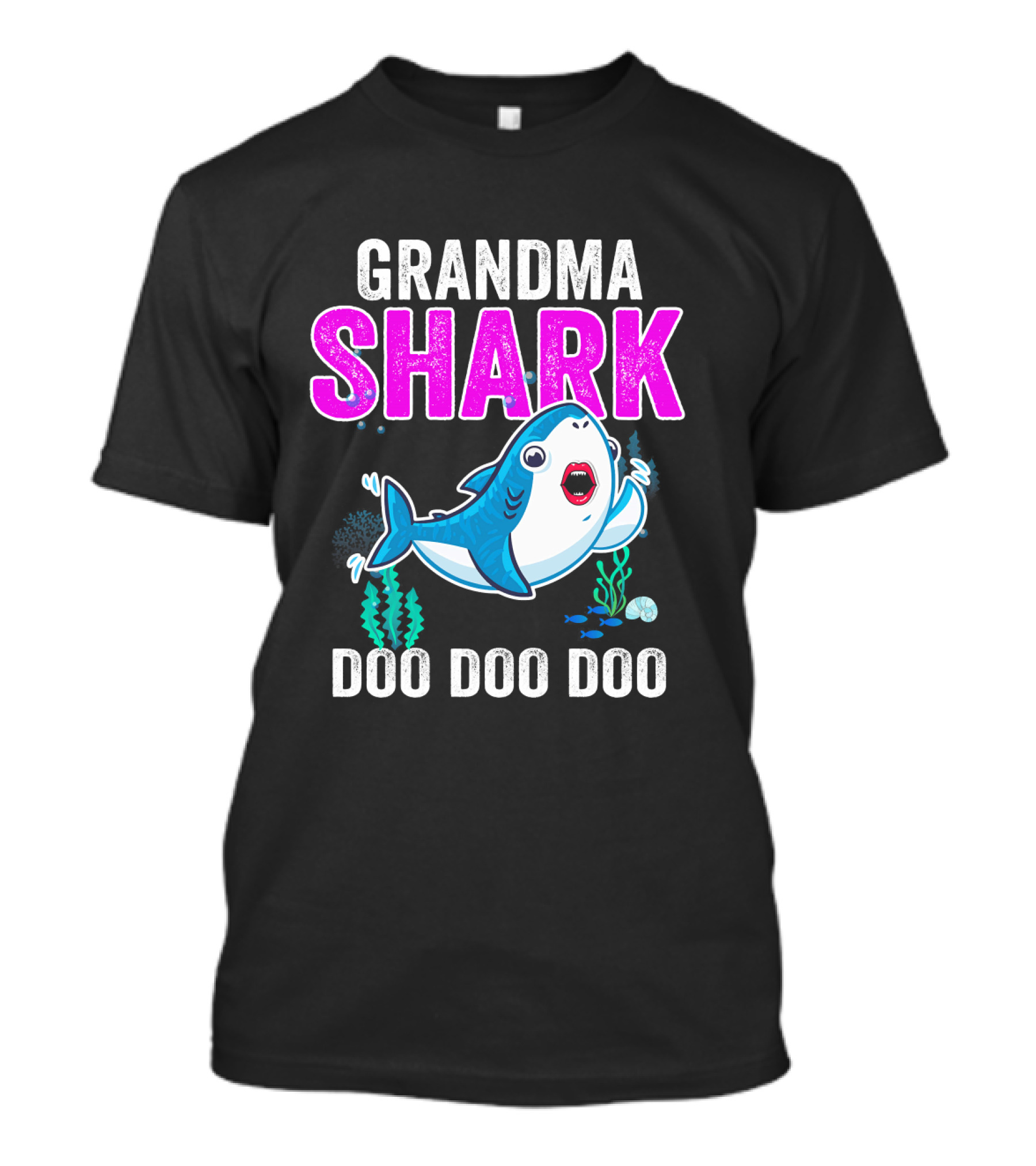 Grandma Shark Doo Doo Doo Christmas T-Shirt