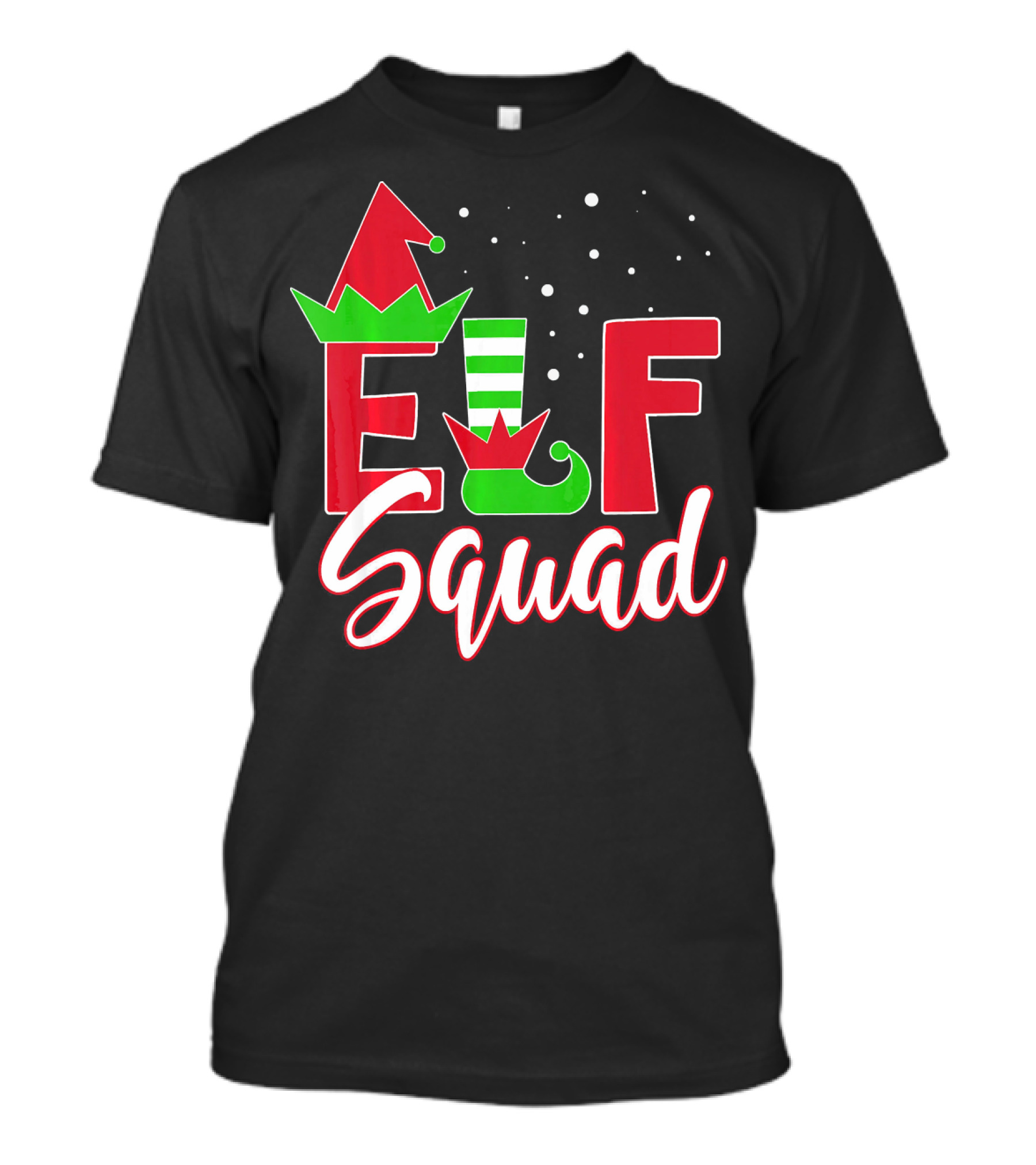 Elf Squad Christmas Teachers Holiday Team T-Shirt