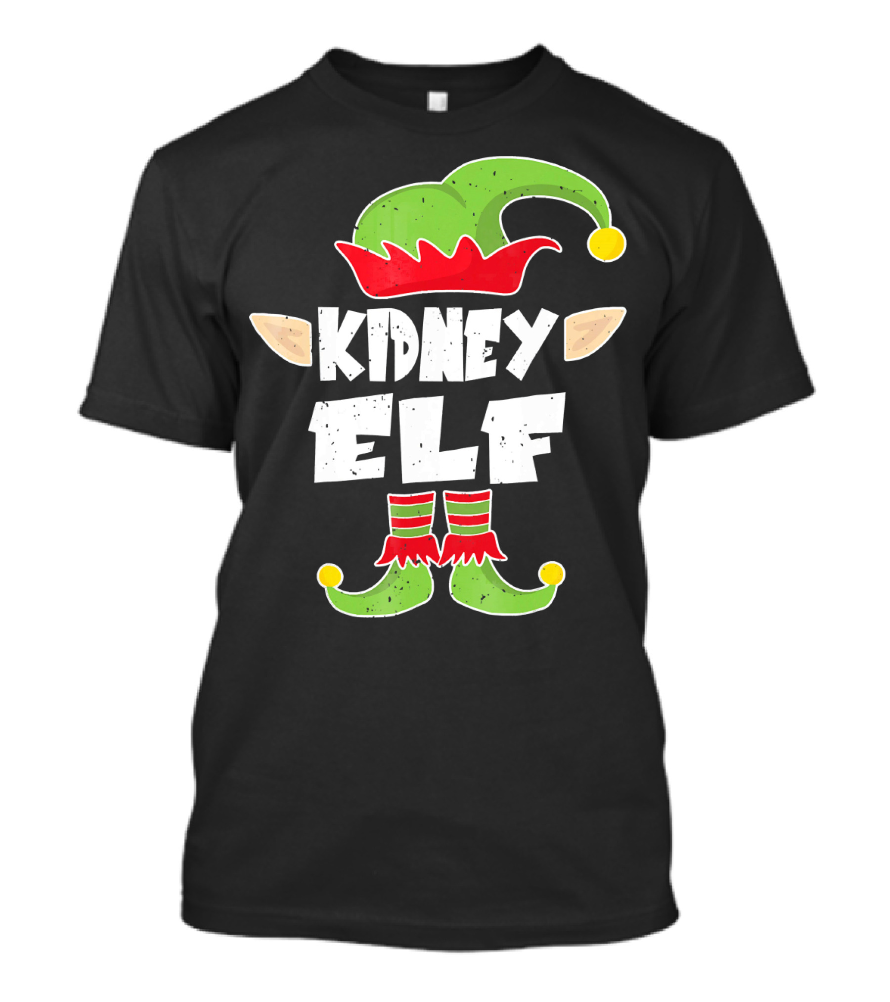 Kidney Elf Squad Nephrology Festive T-Shirt