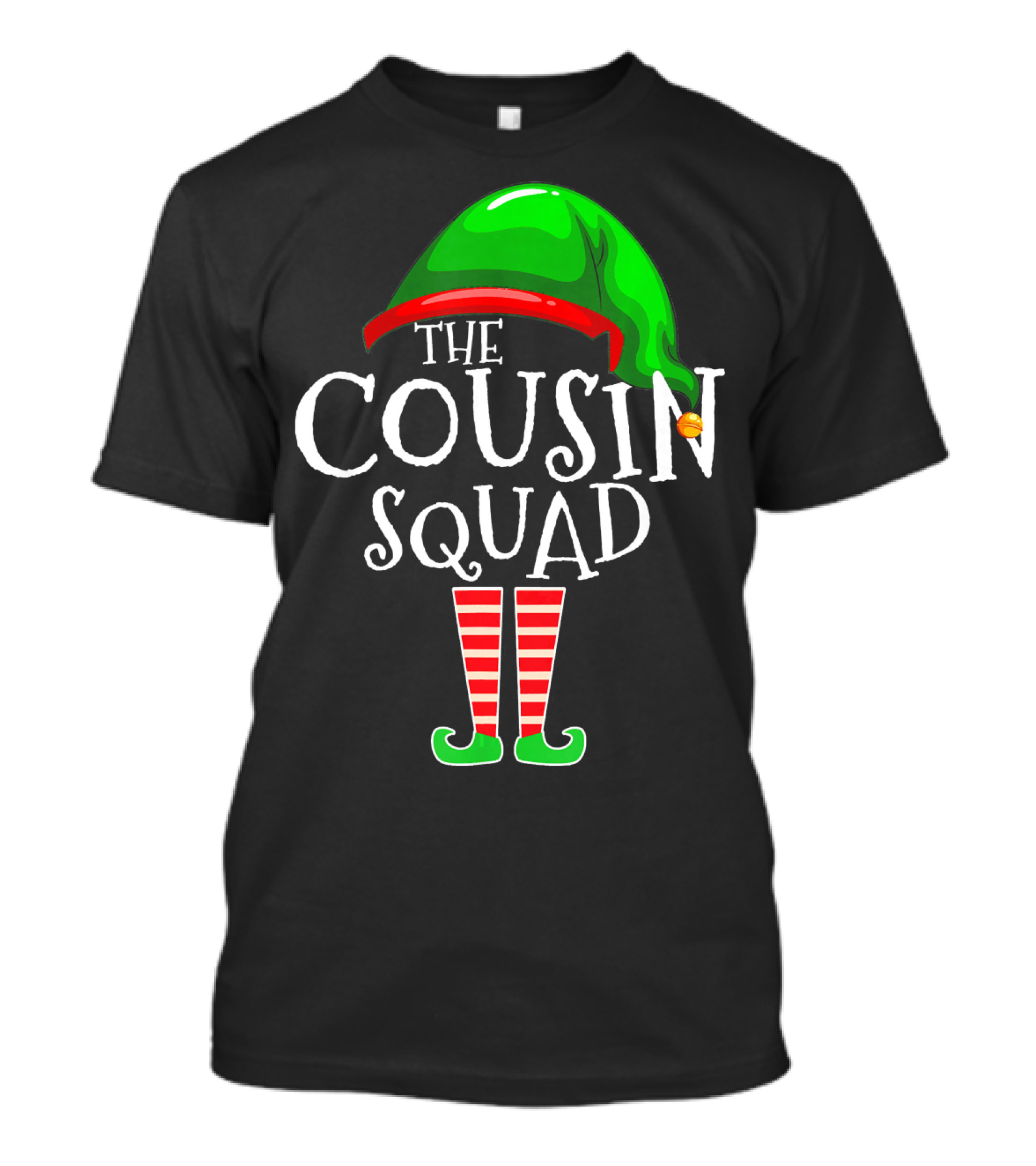 The Cousin Squad Elf Family Matching Group T-Shirt