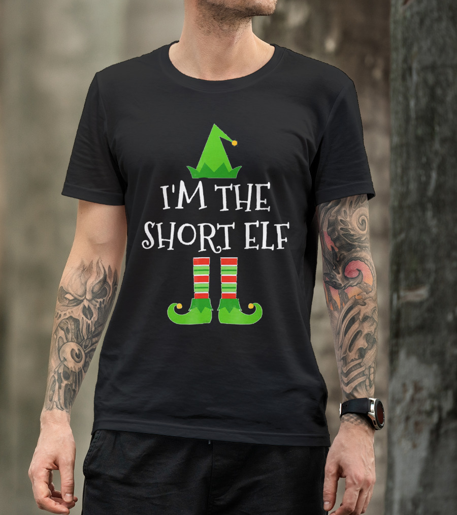 I'm The Short Elf Family Group Christmas Costume T-Shirt