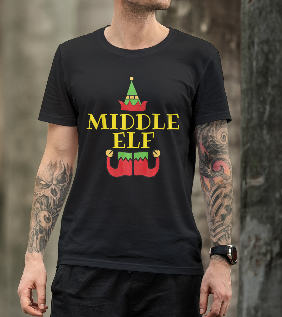 Middle Elf Christmas Family Set T-Shirt