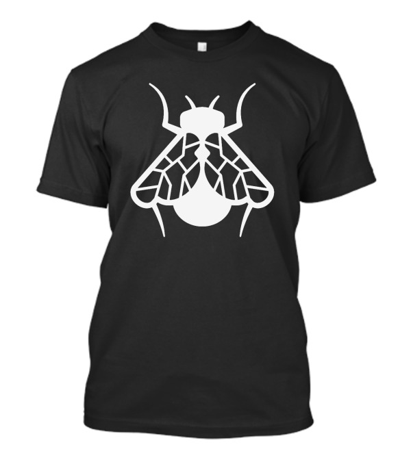 Flies Insect Symmetry Geometric T-Shirt